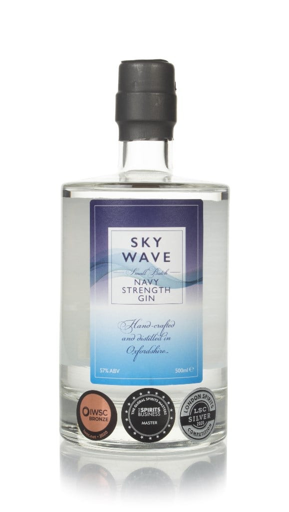 Sky Wave Gin Navy Strength 50cl