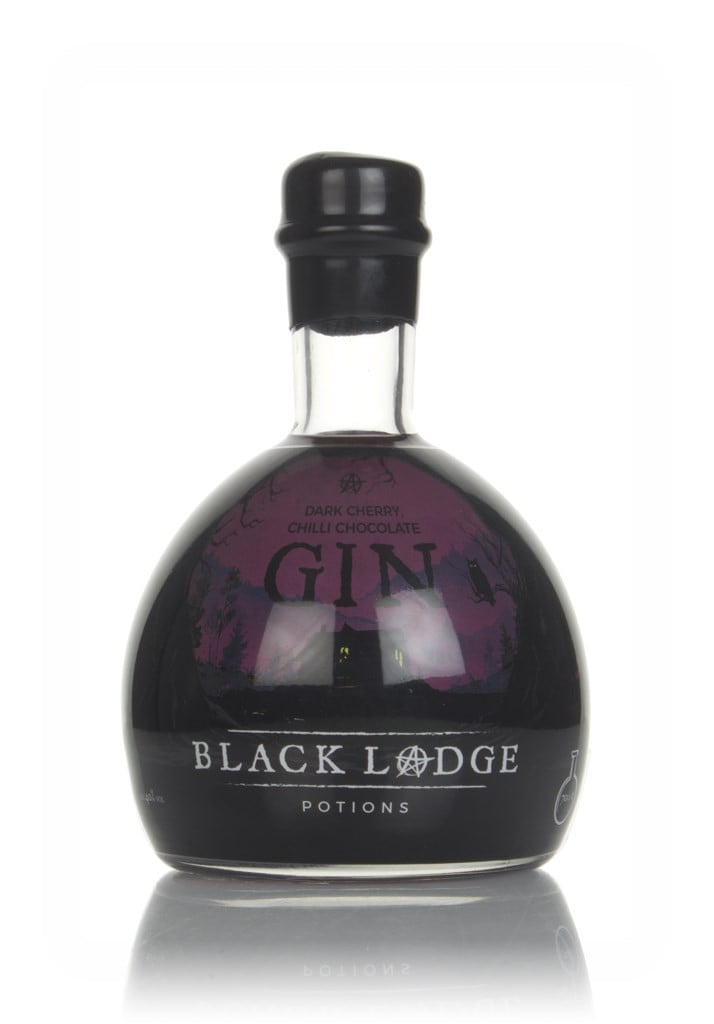 Black Lodge Dark Cherry, Chilli Chocolate Gin 70cl