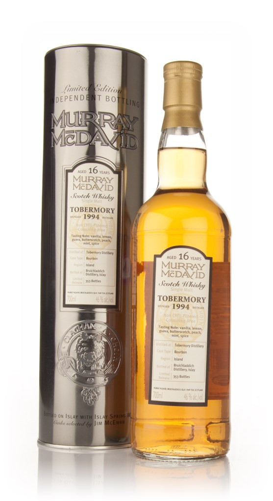 Tobermory 16 Year Old 1994 (Murray McDavid) 70cl