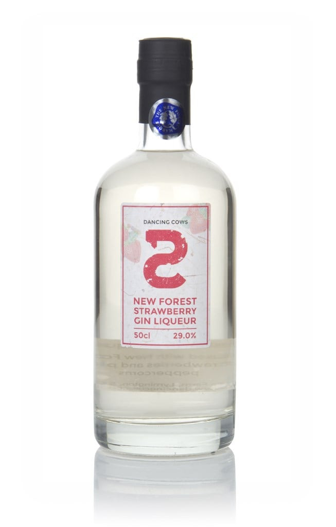 Dancing Cows New Forest Strawberry Gin Liqueur 50cl