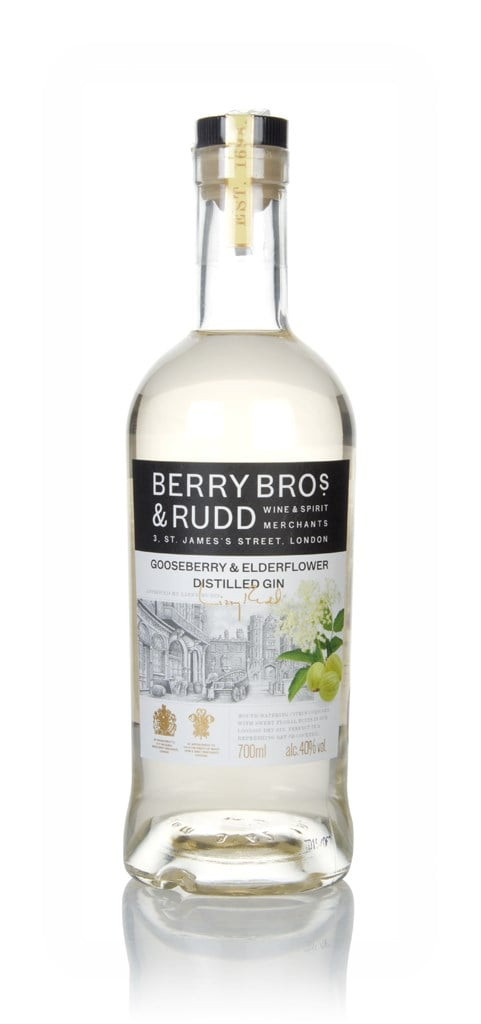 Berry Bros. & Rudd Elderflower & Gooseberry Gin 70cl