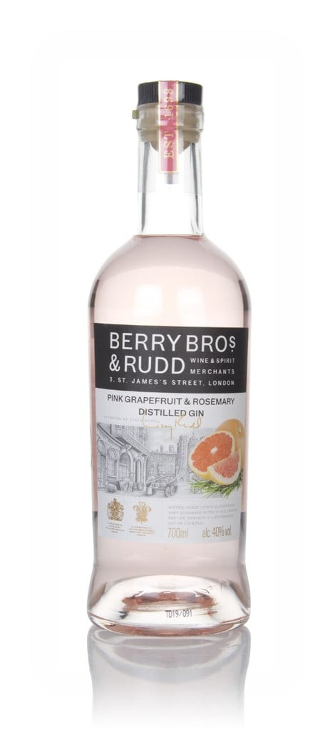 Berry Bros. & Rudd Pink Grapefruit & Rosemary Gin 70cl