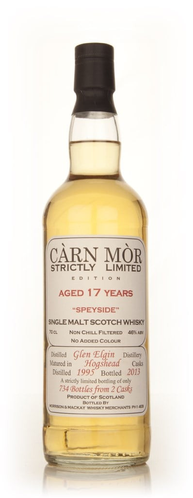 Glen Elgin 17 Year Old 1995 - Strictly Limited (Càrn Mòr) 70cl