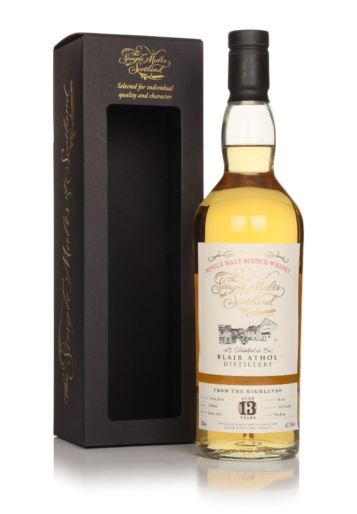 Blair Athol 13 Year Old 2010 (cask 100636) - The Single Malts of Scotland 70cl