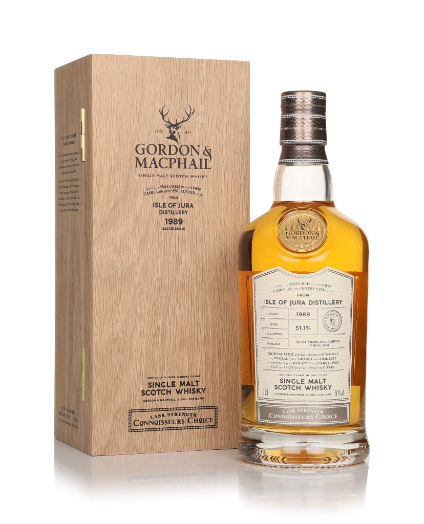 Isle of Jura 33 Year Old 1989 (cask 1580) - Connoisseurs Choice (Gordon & MacPhail) 70cl