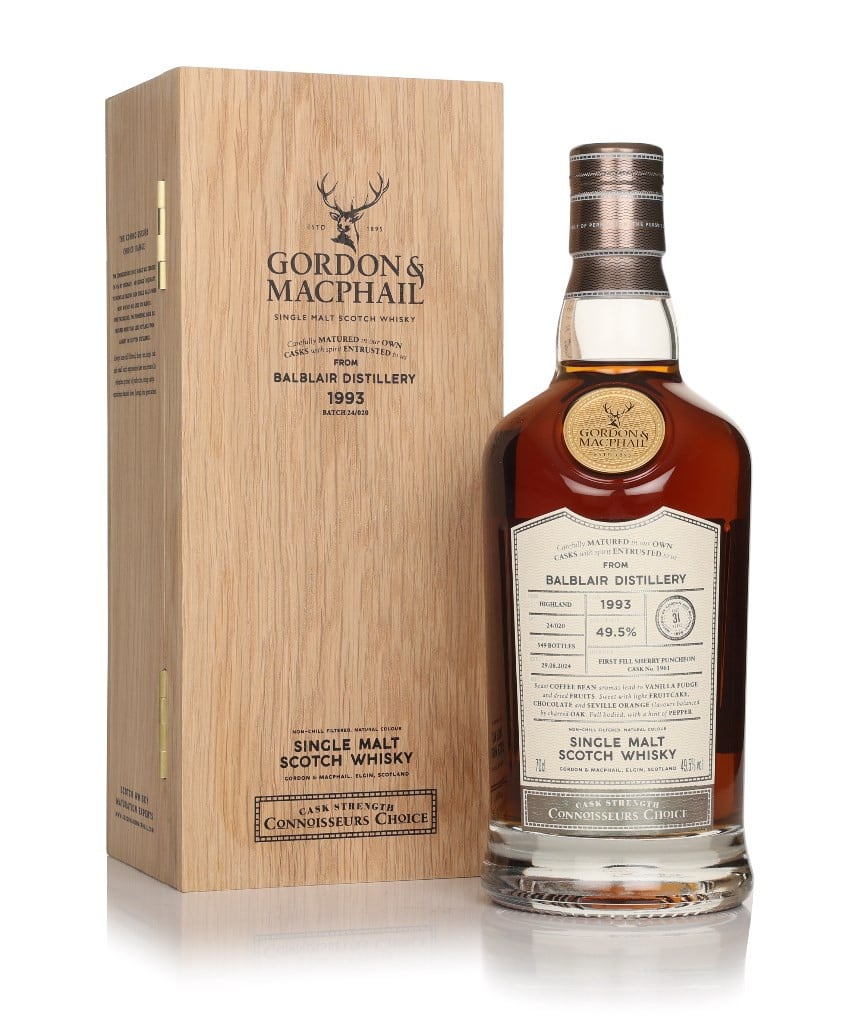 Balblair 31 Year Old 1993 (cask 1961) - Connoisseurs Choice (Gordon & MacPhail) 70cl