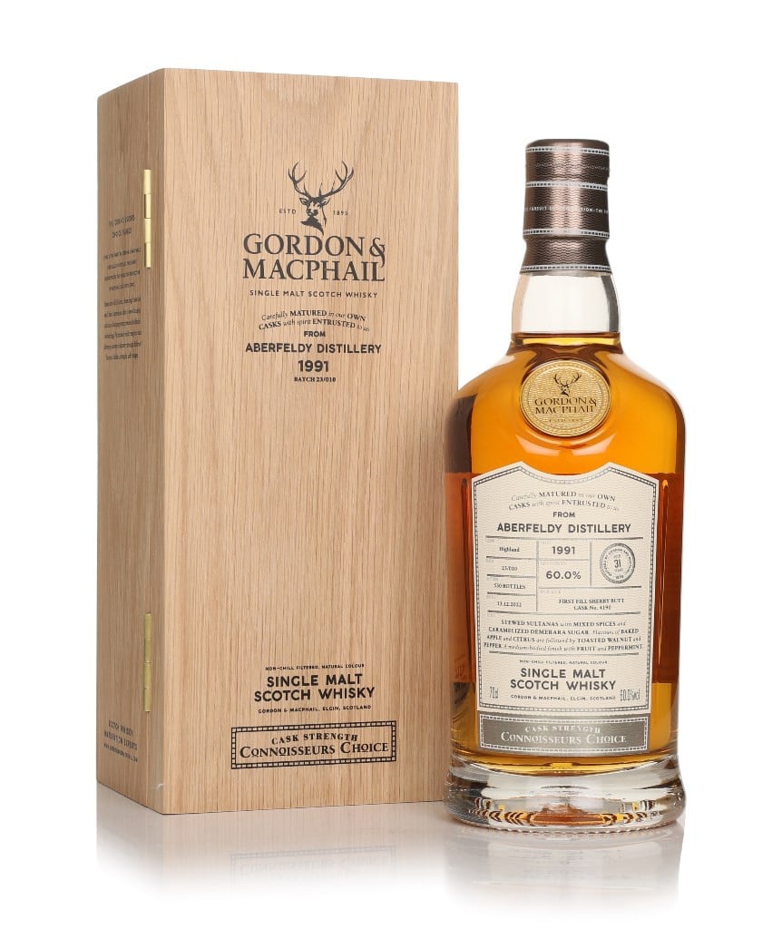 Aberfeldy 31 Year Old 1991 (cask 4190) - Connoisseurs Choice (Gordon & MacPhail)