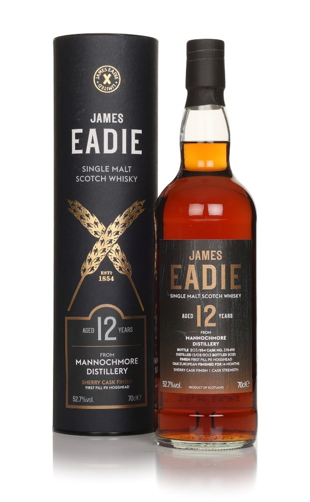Mannochmore 12 Year Old 2013 (cask 378492) - James Eadie 70cl