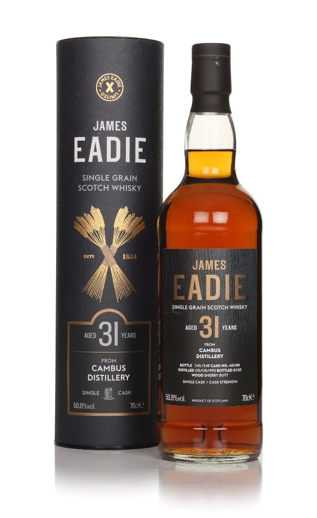 Cambus 31 Year Old 1993 (cask 48088) - James Eadie 70cl