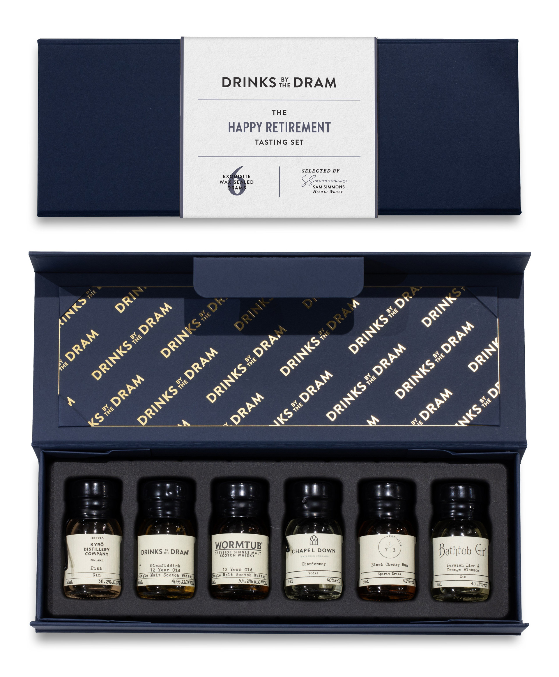 Retirement Mixed Spirits Set (Blue)