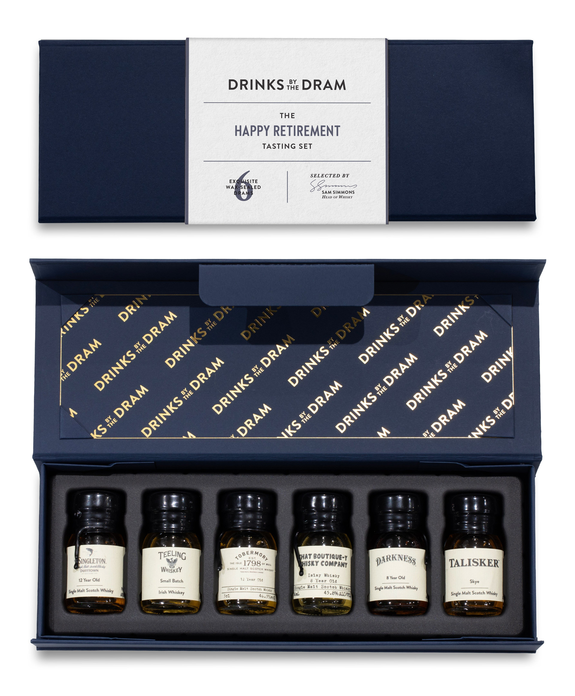 Retirement Whisky Tasting Set (Blue) V1