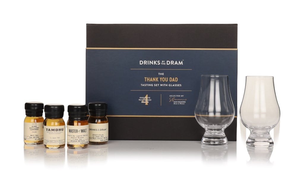 Thank You Dad Whisky Tasting Set with Glasses