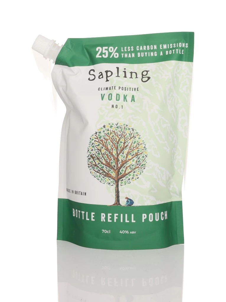 Sapling Climate Positive Vodka Refill Pouch
