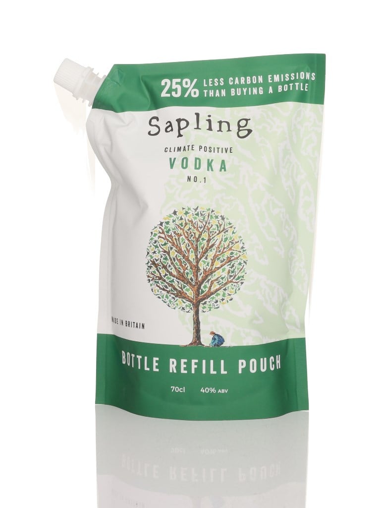 Sapling Climate Positive Vodka Refill Pouch