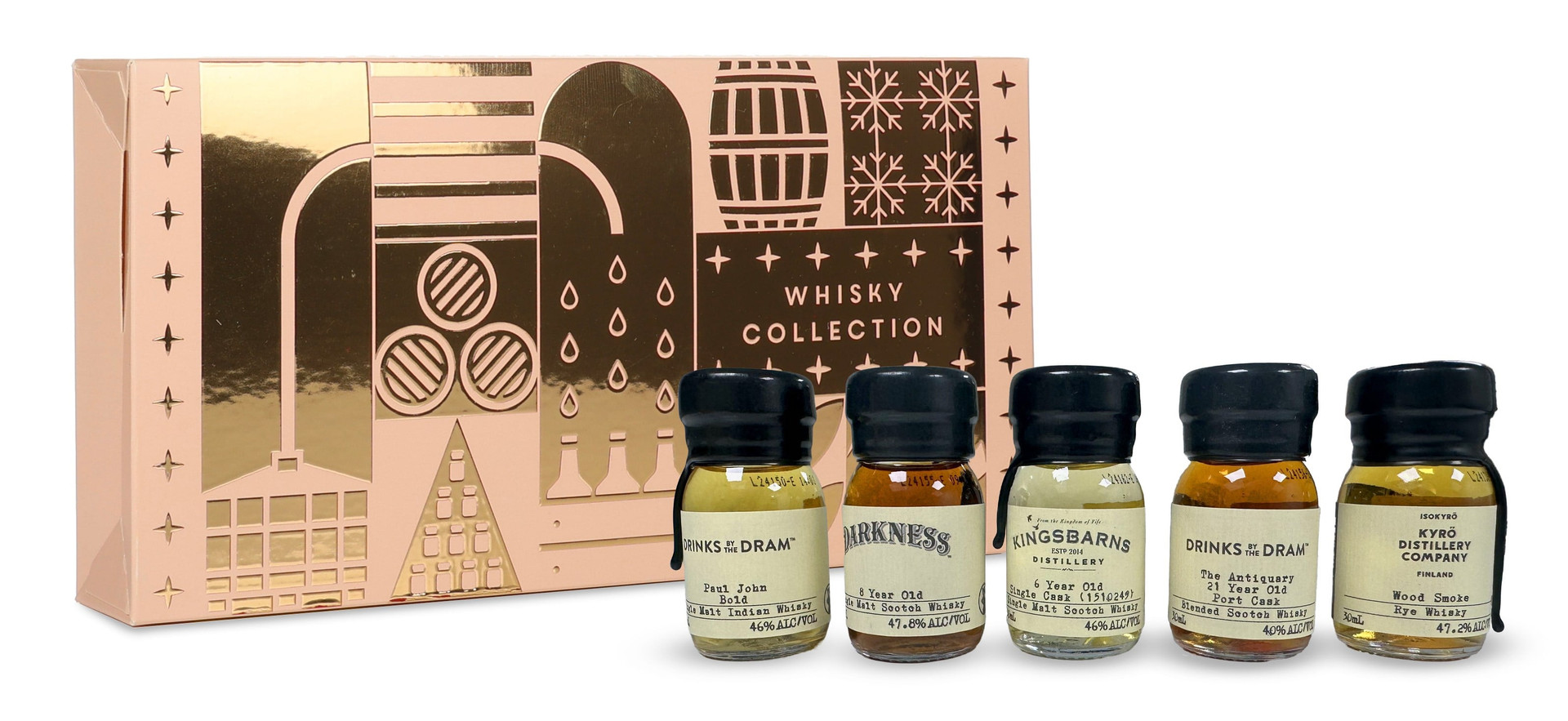 Christmas Whisky Tasting Set (Gold Edition)