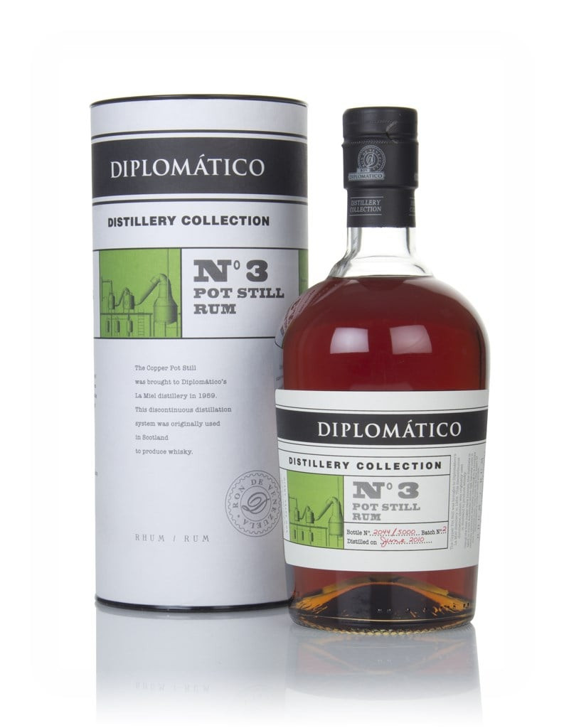 Diplomático No.3 Pot Still Rum - Distillery Collection 70cl