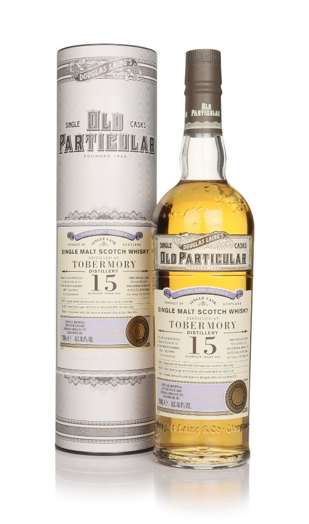 Tobermory 15 Year Old 2008 (cask 19095) - Old Particular (Douglas Laing) 70cl