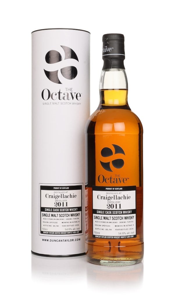 Craigellachie 13 Year Old 2011 (cask 7540769) - The Octave (Duncan Taylor) 70cl