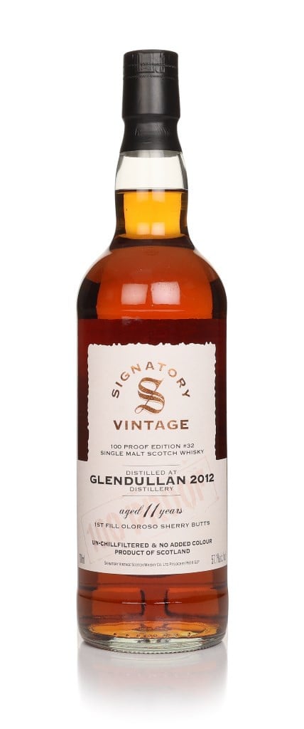 Glendullan 11 Year Old 2012 - 100 Proof Edition #32 (Signatory) 70cl