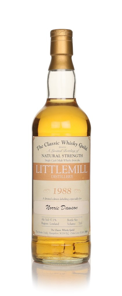 Littlemill 1988 Cask Strength - The Classic Whisky Guild 70cl