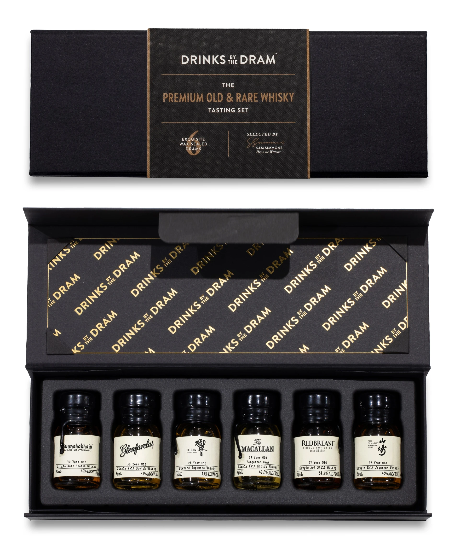 The Premium Old & Rare Whisky 6 Dram Tasting Set