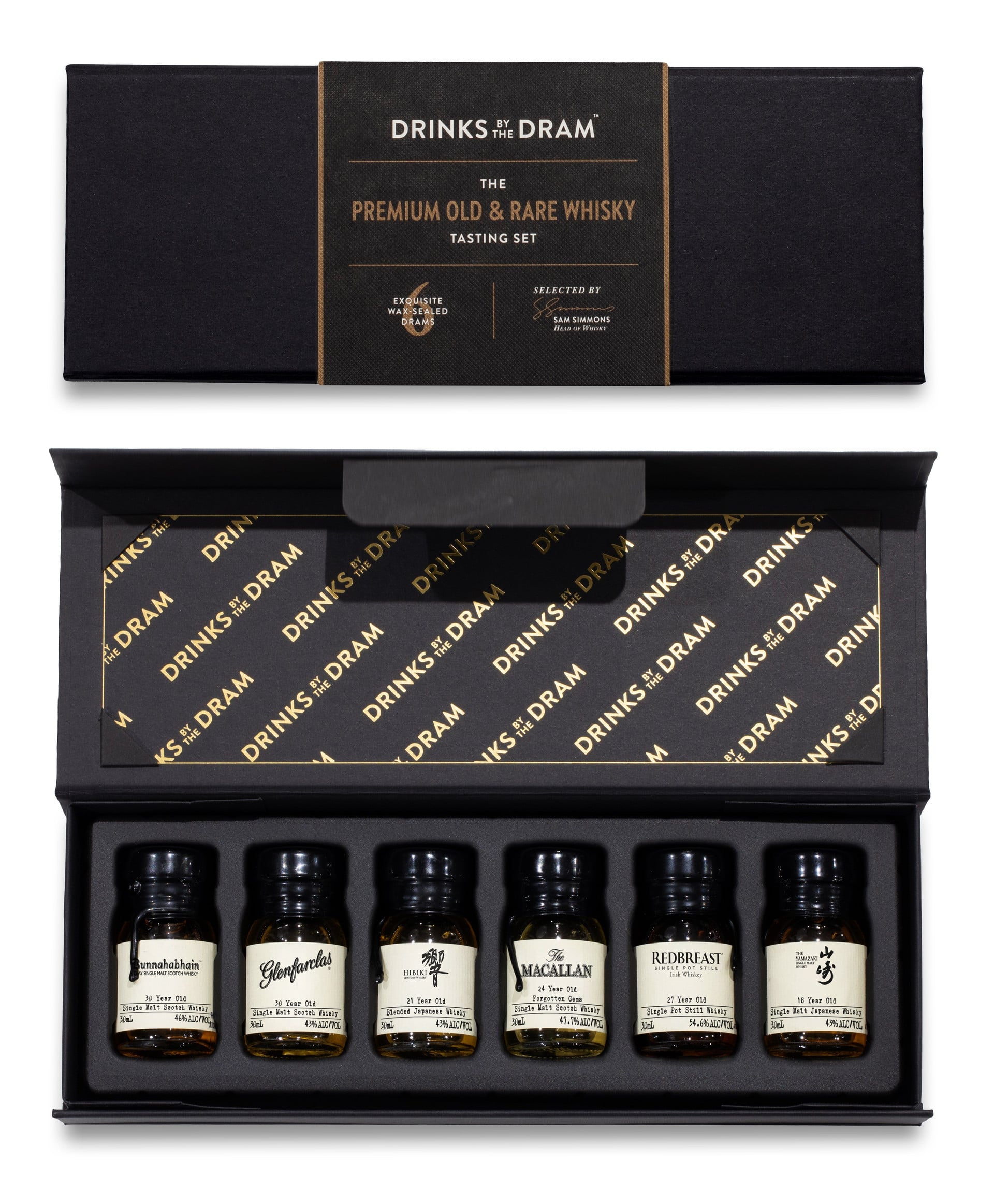 The Premium Old & Rare Whisky 6 Dram Tasting Set