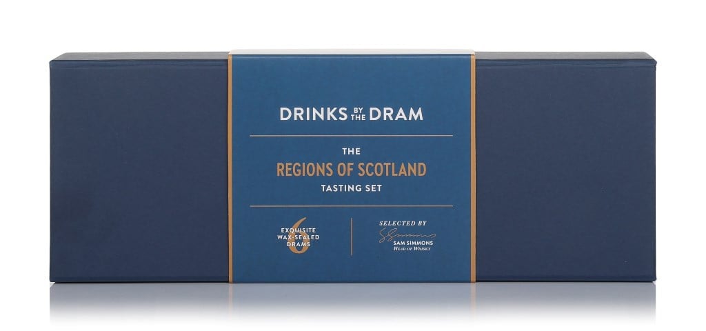The Regions of Scotland 6 Dram Whisky Tasting Set 18cl