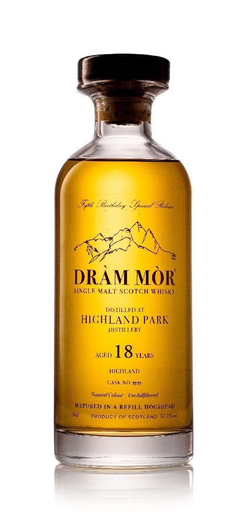 Highland Park 18 Year Old (cask 3535) - Dràm Mòr 70cl