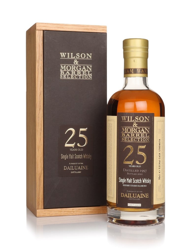Dailuaine 25 Year Old 1997 (bottled 2022) - Wilson & Morgan 70cl