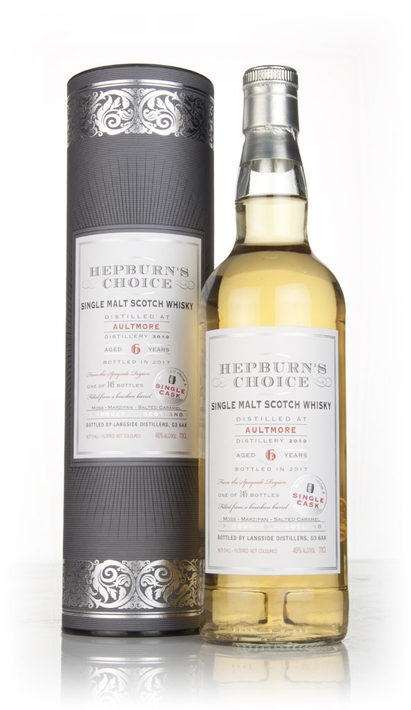 Aultmore 6 Year Old 2010 - Hepburn's Choice (Langside) 70cl