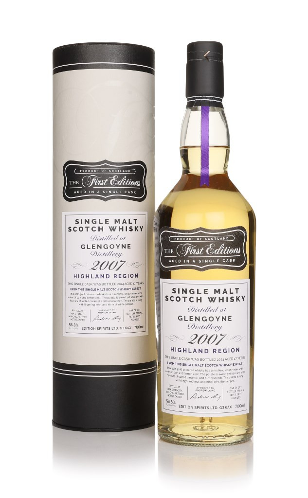 Glengoyne 17 Year Old 2007 (cask 20293) - The First Editions (Hunter Laing) 70cl