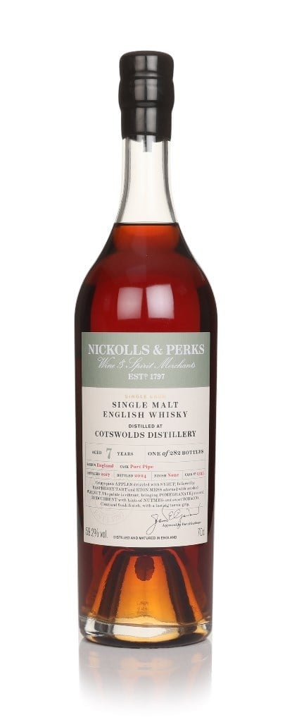 Cotswolds 7 Year Old 2017 (cask 1355) - Nickolls & Perks 70cl