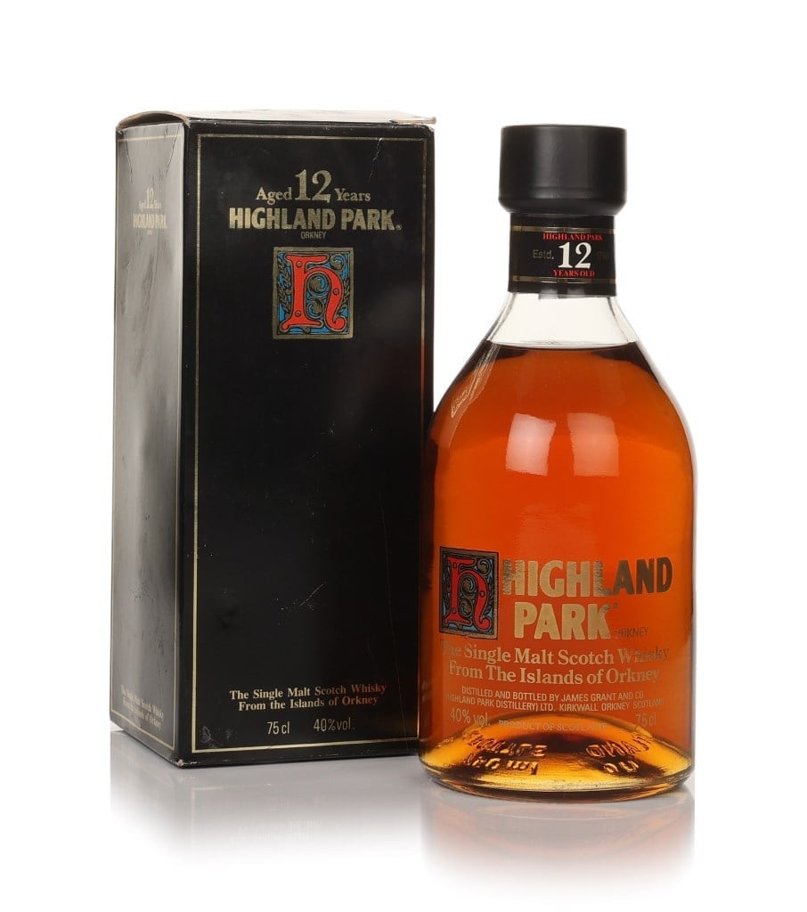Highland Park 12 Year Old - 1980s 75cl