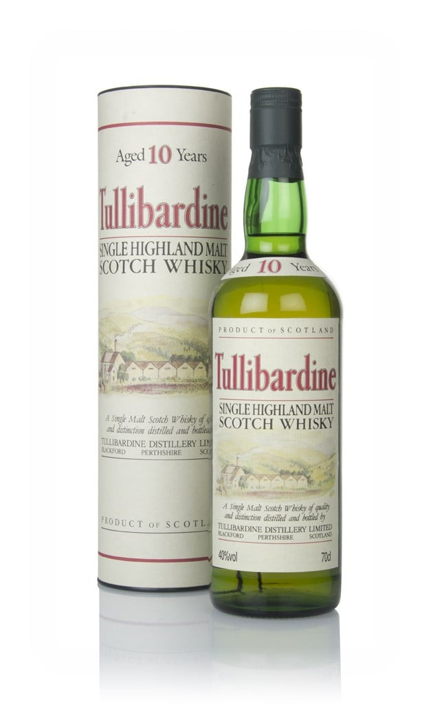 Tullibardine 10 Year Old - 1980s 70cl