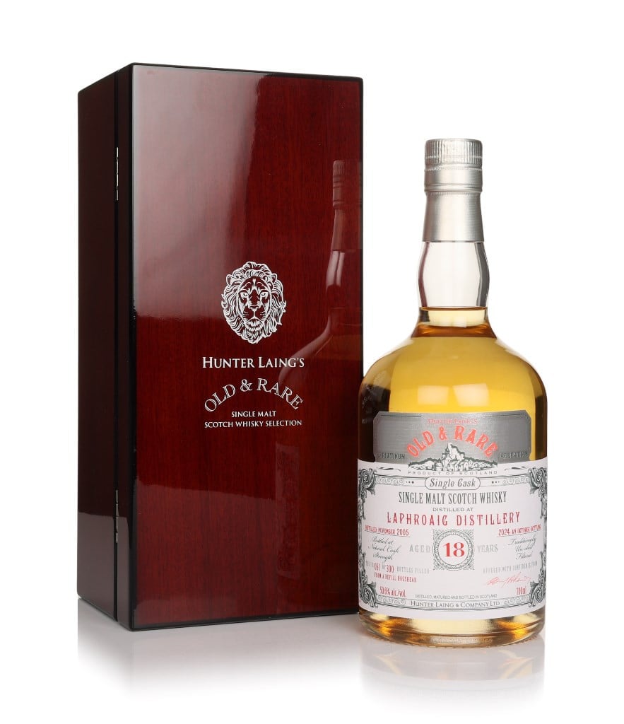 Laphroaig 18 Year Old 2005 - Old & Rare Platinum (Hunter Laing)