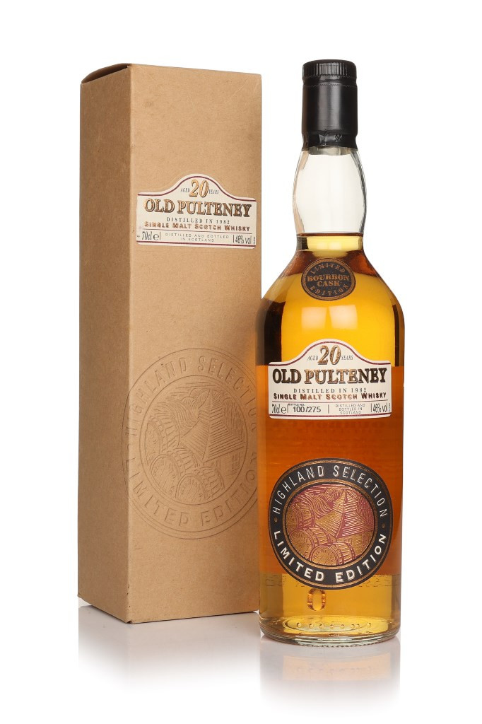 Old Pulteney 20 Year Old 1982 Bourbon Cask 70cl