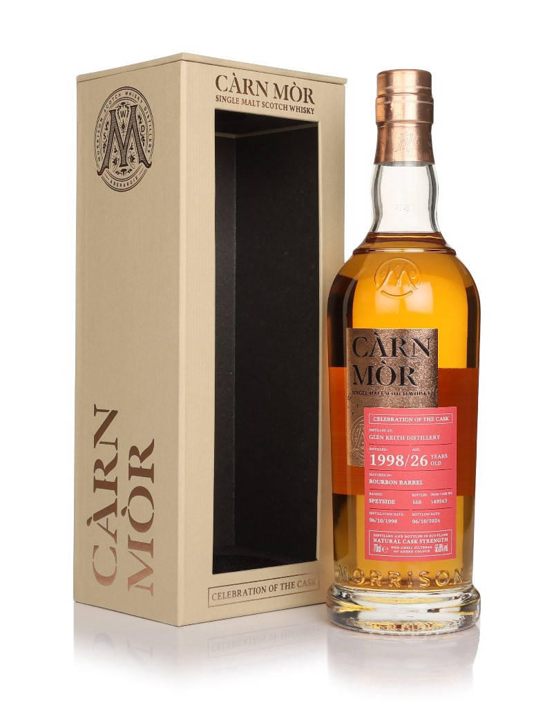 Glen Keith 26 Year Old 1998 (cask 149563) - Celebration of the Cask (Càrn Mòr) 70cl