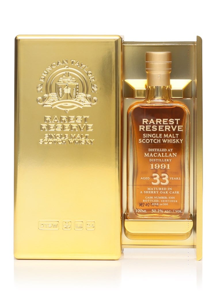 Macallan 33 Year Old 1991 (cask 5305) - The Rarest Reserve Collection (Duncan Taylor) 10cl