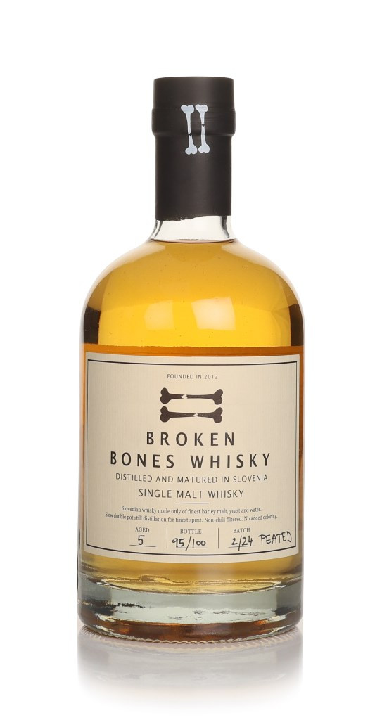 Broken Bones 5 Year Old Peated Whisky 70cl
