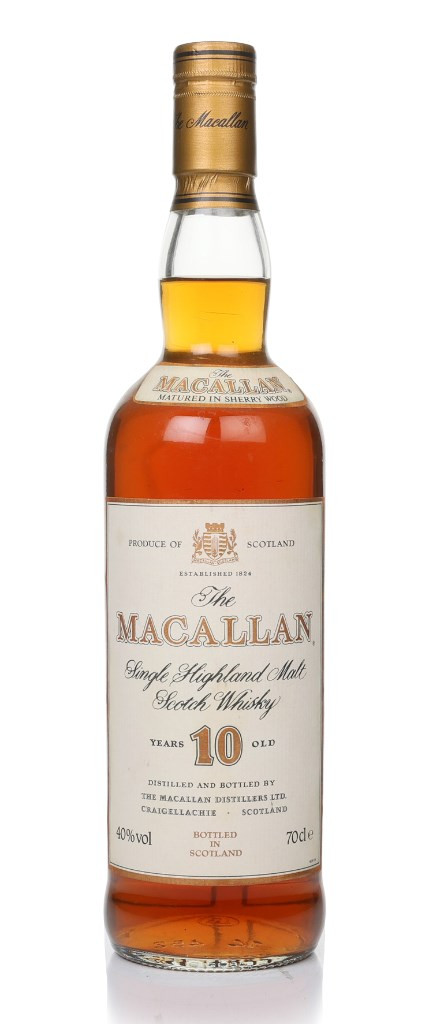 The Macallan 10 Year Old (without box) - 1990s 70cl Whisky