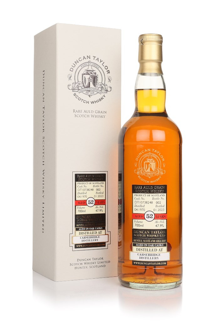 Carsebridge 52 Year Old 1970 (cask DT10738248) - Rare Auld (Duncan Taylor) 70cl