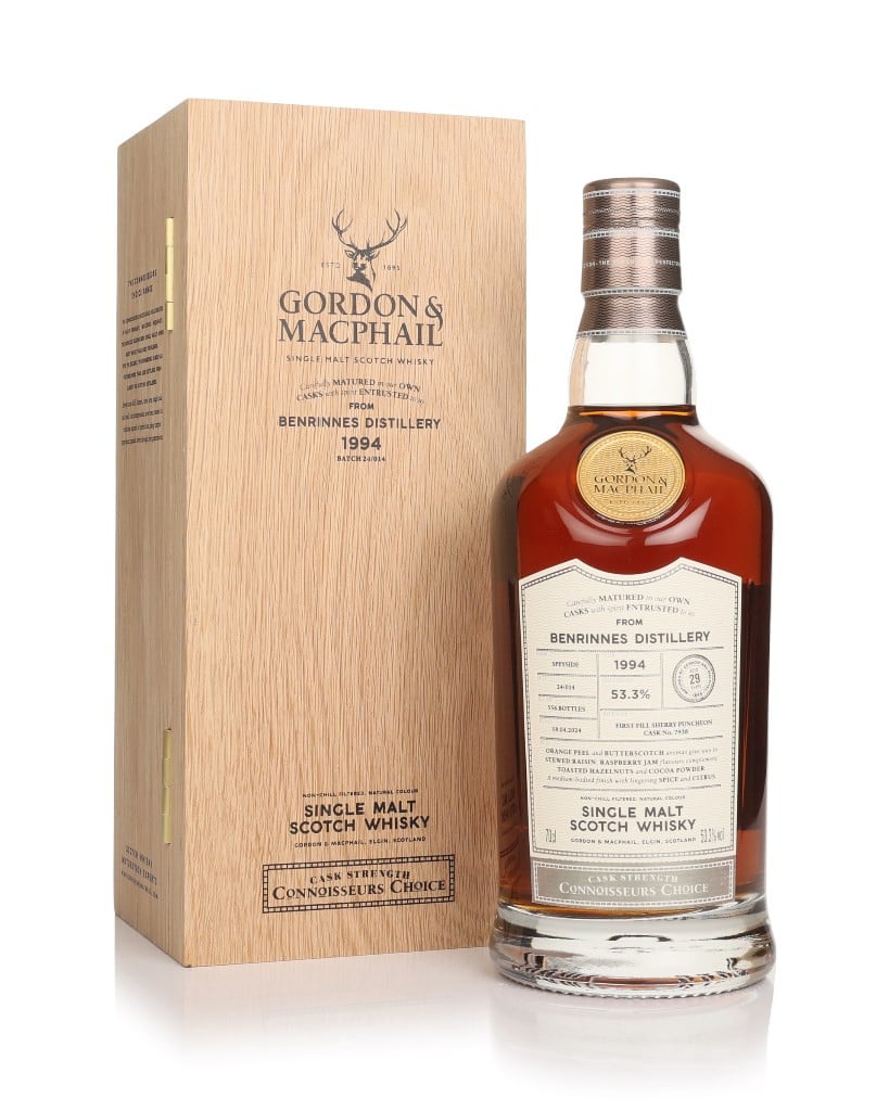 Benrinnes 29 Year Old 1994 (cask 7938) - Connoisseurs Choice (Gordon & MacPhail) 70cl