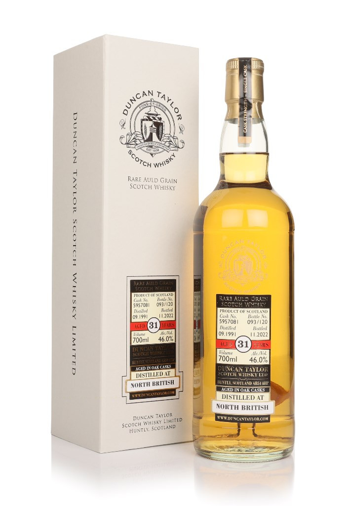 North British 31 Year Old 1991 (cask 5957081) - Rare Auld (Duncan Taylor) 70cl