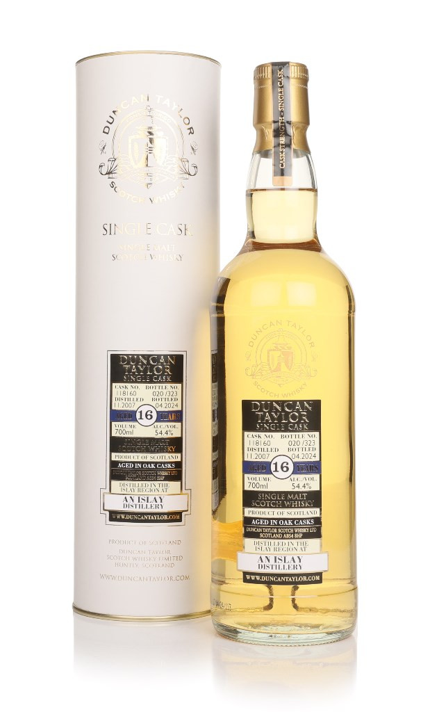 Islay Single Malt 16 Year Old 2007 (cask 118160) - Single Cask (Duncan Taylor) 70cl