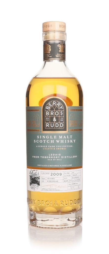 Ledaig 15 Year Old 2009 (cask 700324) - Coasts & Shores (Berry Bros. & Rudd) 70cl