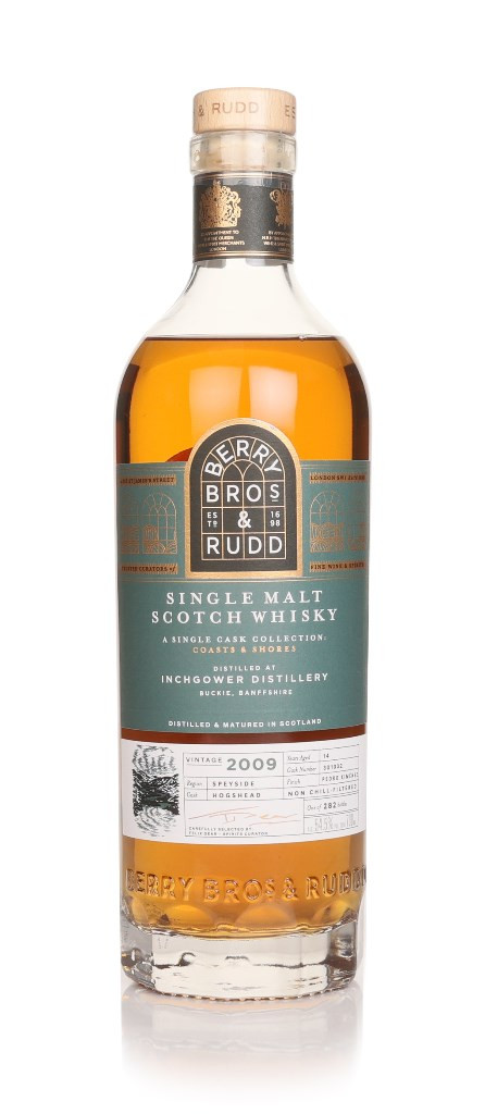 Inchgower 14 Year Old 2009 (cask 301032) - Coasts & Shores (Berry Bros. & Rudd) 70cl