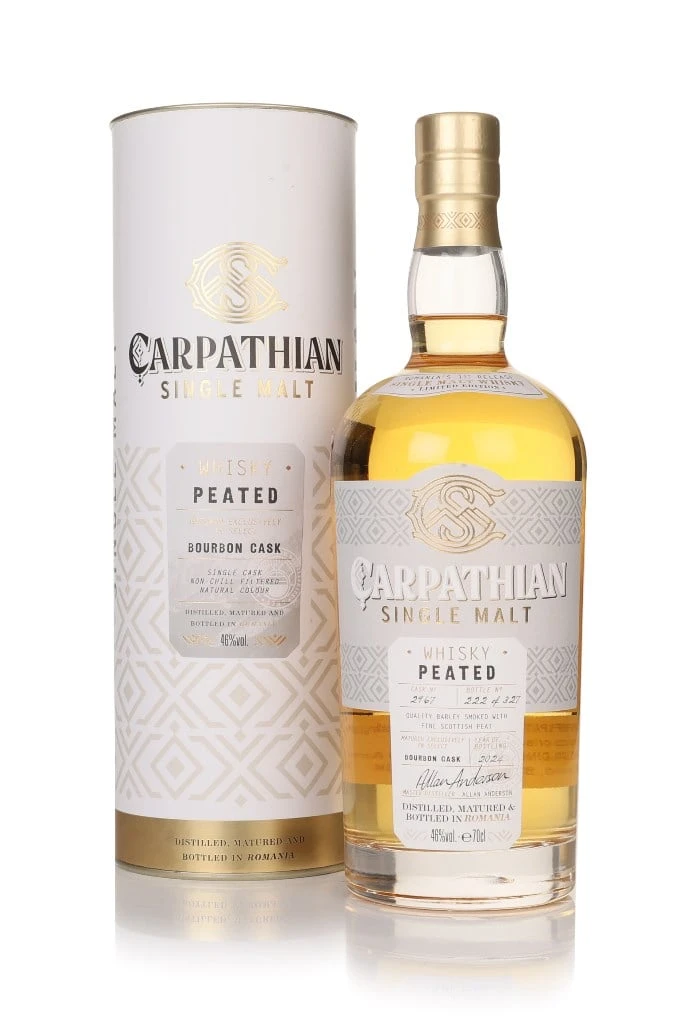 Carpathian Single Malt Bourbon Cask - Peated Collection