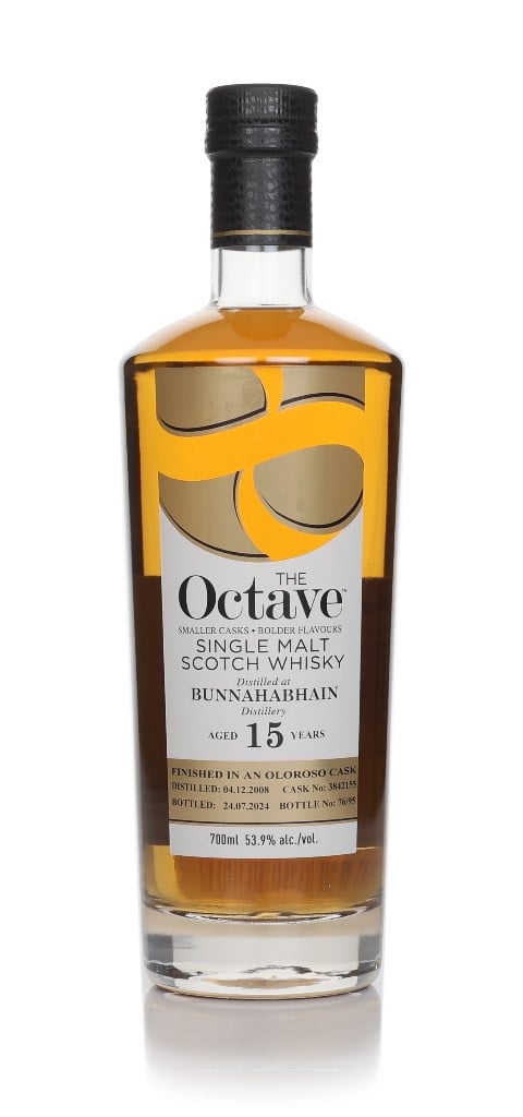 Bunnahabhain 15 Year Old 2008 (cask 3842155) - The Octave (Duncan Taylor) 70cl