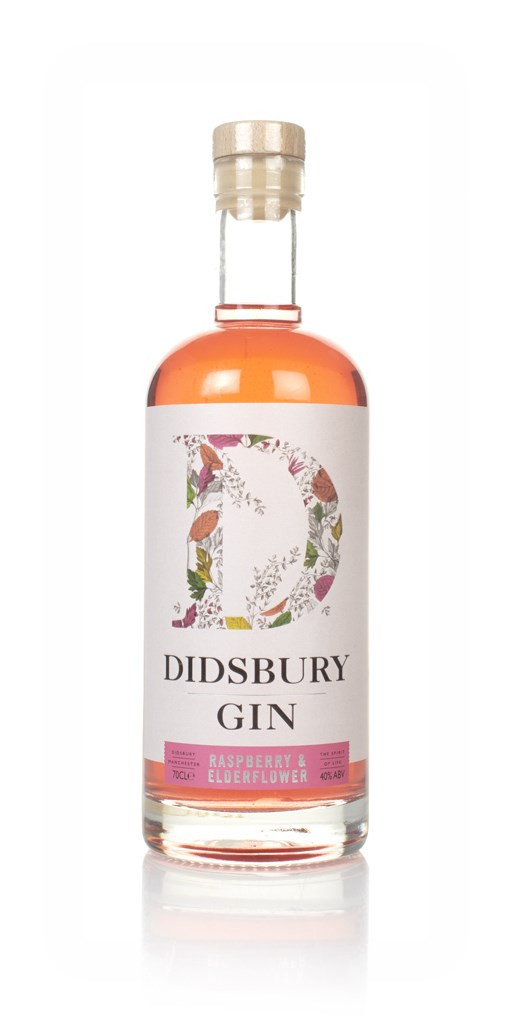 Didsbury Raspberry & Elderflower Gin 70cl