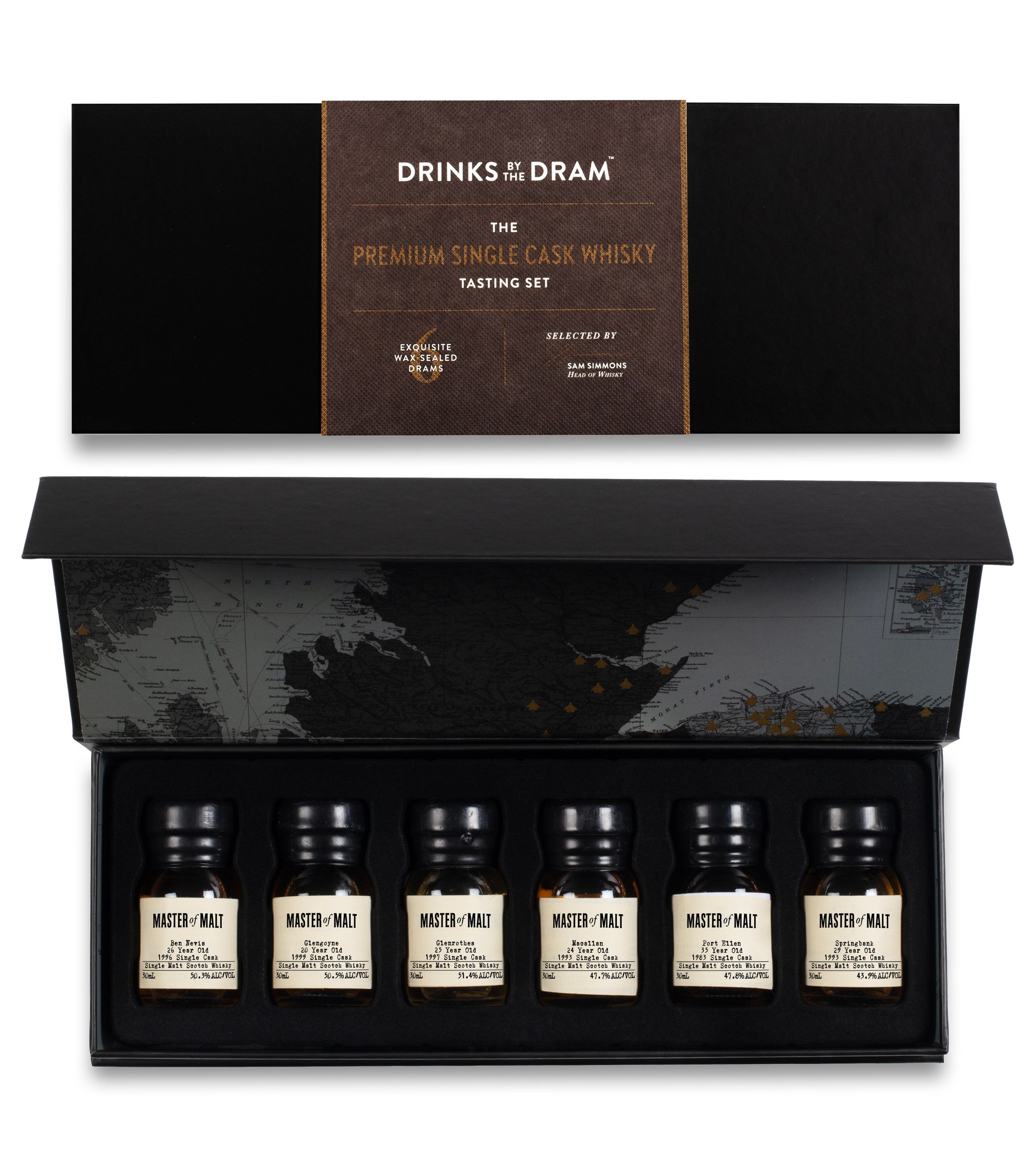 The Premium Single Cask Whisky Tasting Set